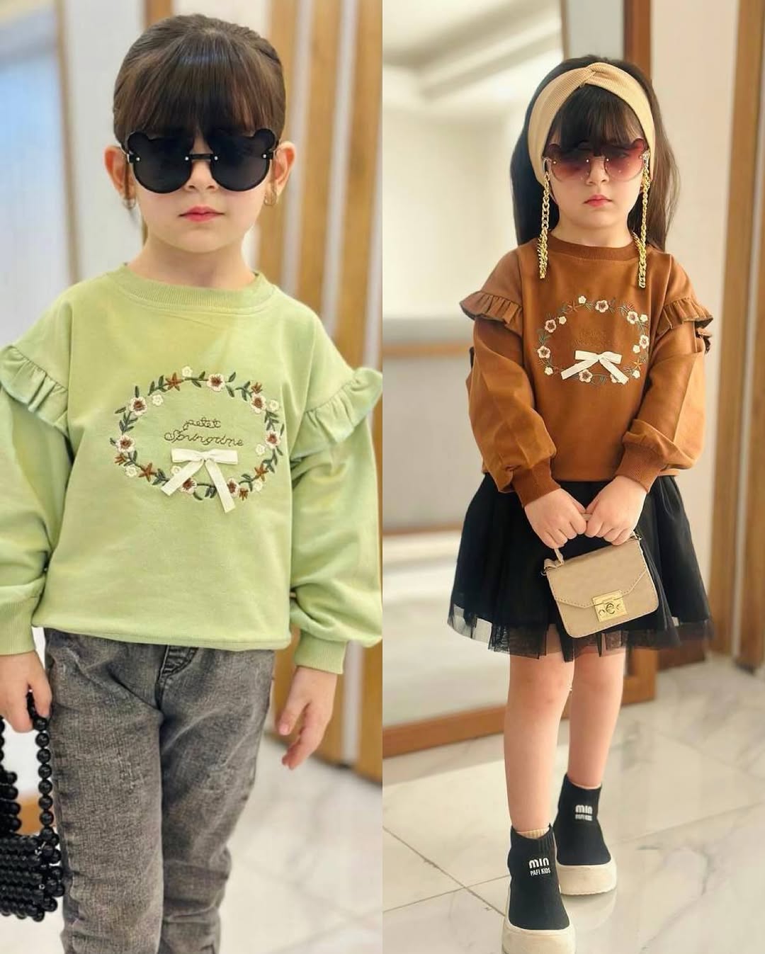 دورس بچگانه گلدوزی